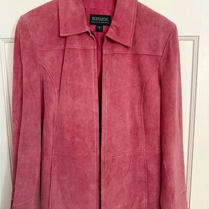 Bernardo Women's Pink Leather Jacket